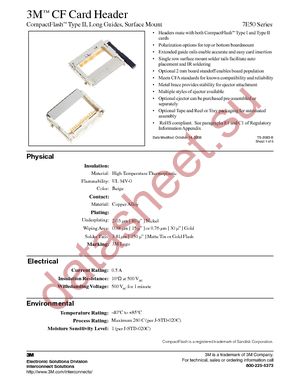 N7E50-M516RA-50-WF datasheet  